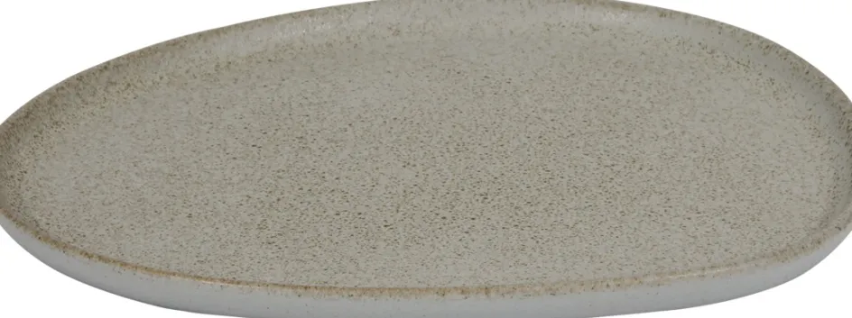 New RAW Tallerken , Sandy Beige