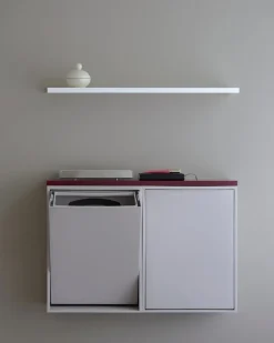 Edge Svævehylde 60 cm, Red Hylder
