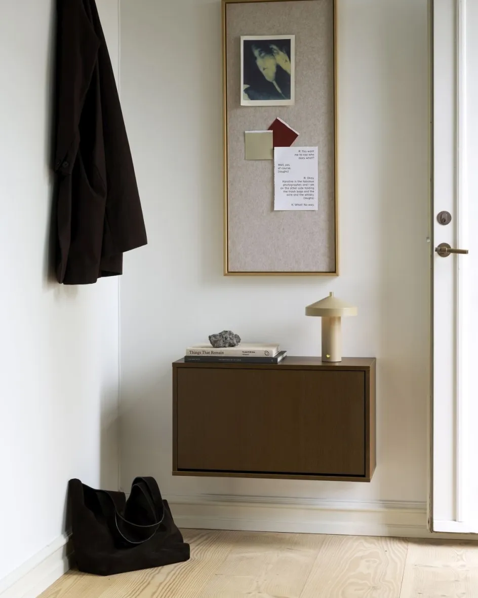 Clearance ReCollector Skoboks , Dark Oak M�rk Eg