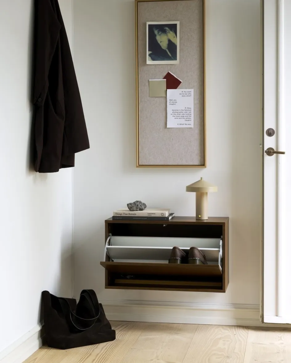 Clearance ReCollector Skoboks , Dark Oak M�rk Eg