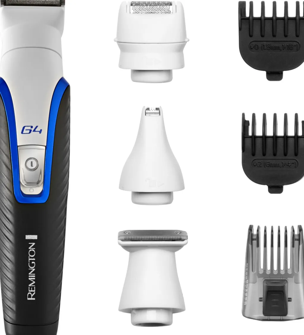 Remmington Hårtrimmere > Remington Graphite Series G4 Multitrimmer, Hvid