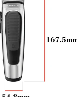 Outlet Remington Stylist Classic Edition Hårtrimmer, Sølv Hårtrimmere