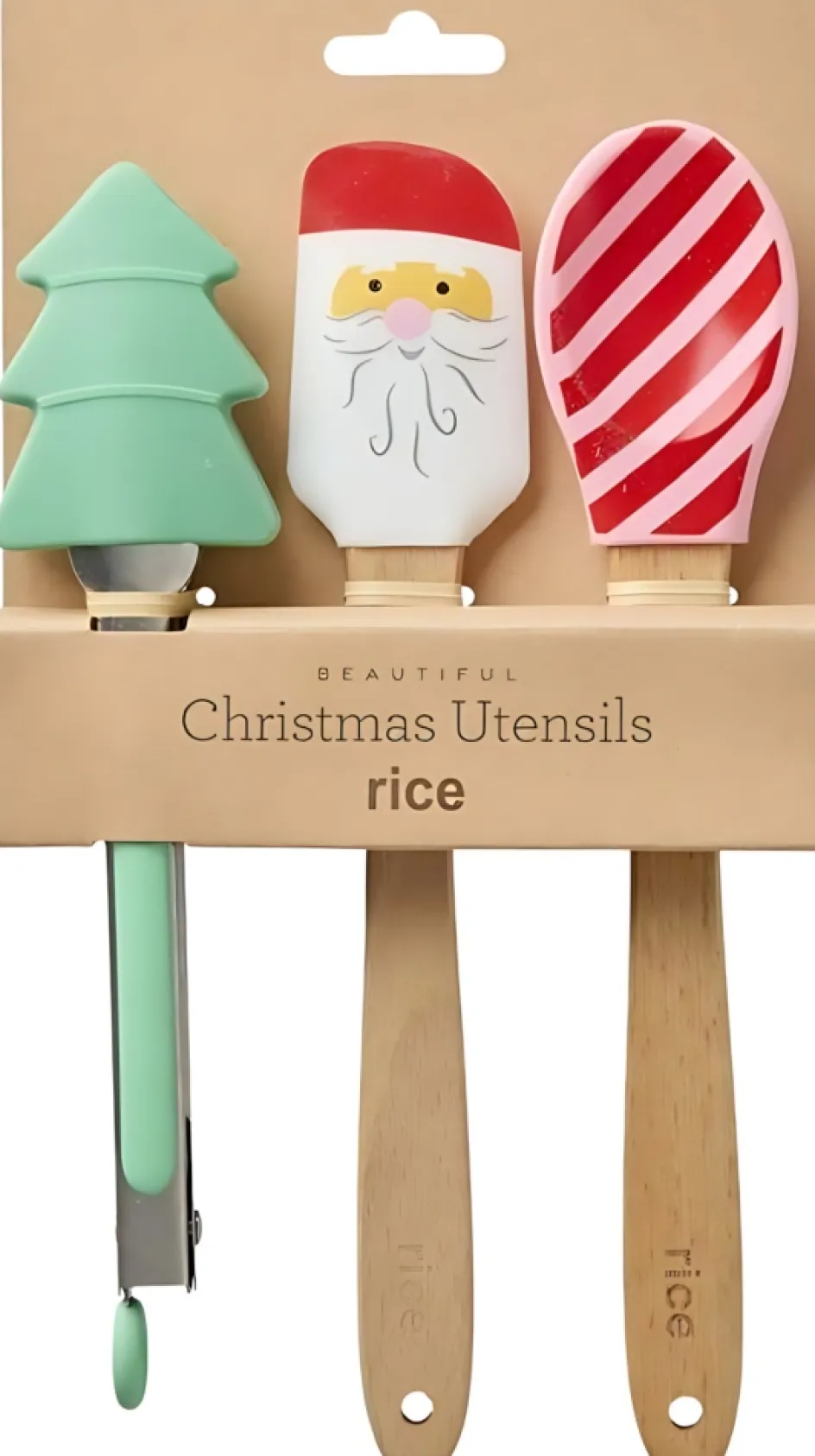 Sale RICE Christmas Redskabssæt 3 Dele, Multifarvet