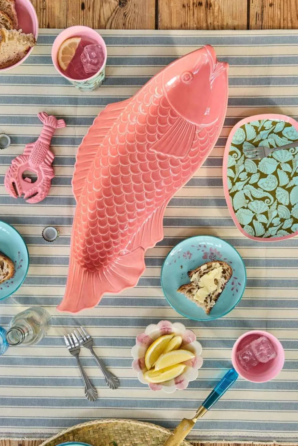RICE Spisestue|Fade > Fad 53 cm, Coral