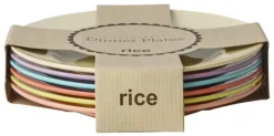 Børn RICE Tallerkensæt|Børnetallerkener > Glory Days Colors Tallerken , Multi