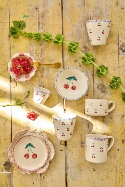 Hot RICE Hand-Painted Kop , Cherries