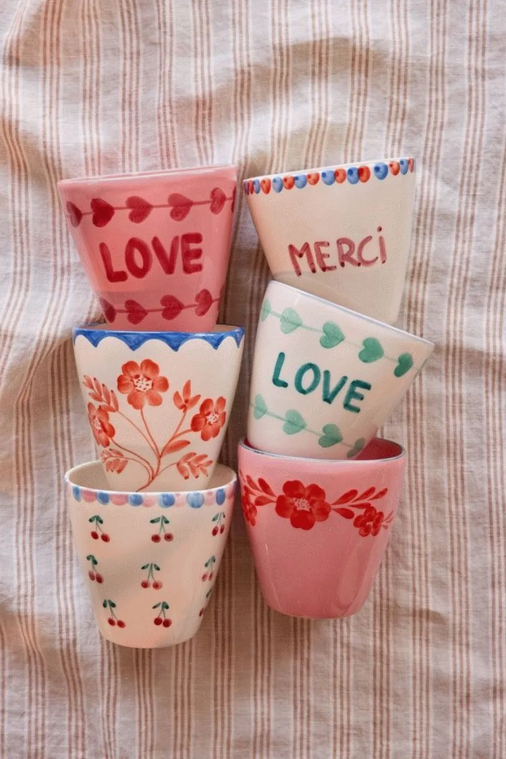 Hot Hand-Painted Kop , Krus