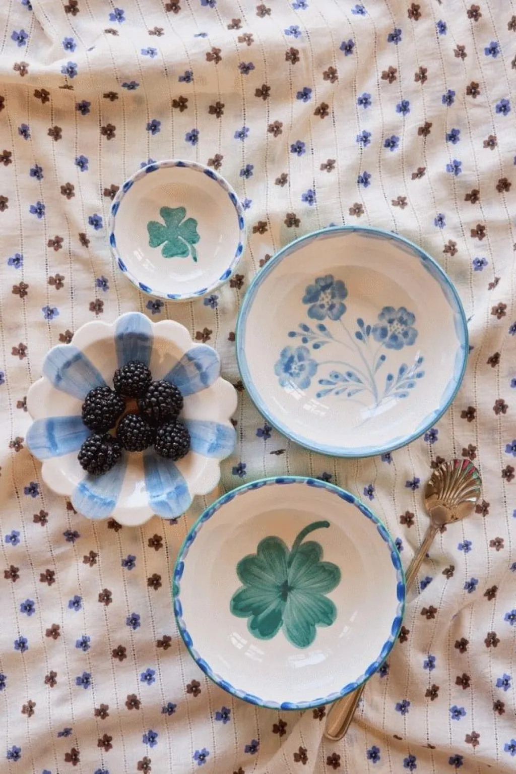 RICE Skåle|Spisestue > Hand-Painted Skål ,