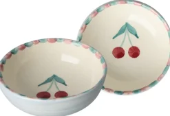Online RICE Hand-Painted Skål , Cherries