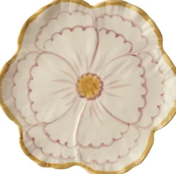 Sale RICE Hand-Painted Tallerken 19,5 cm, Gul