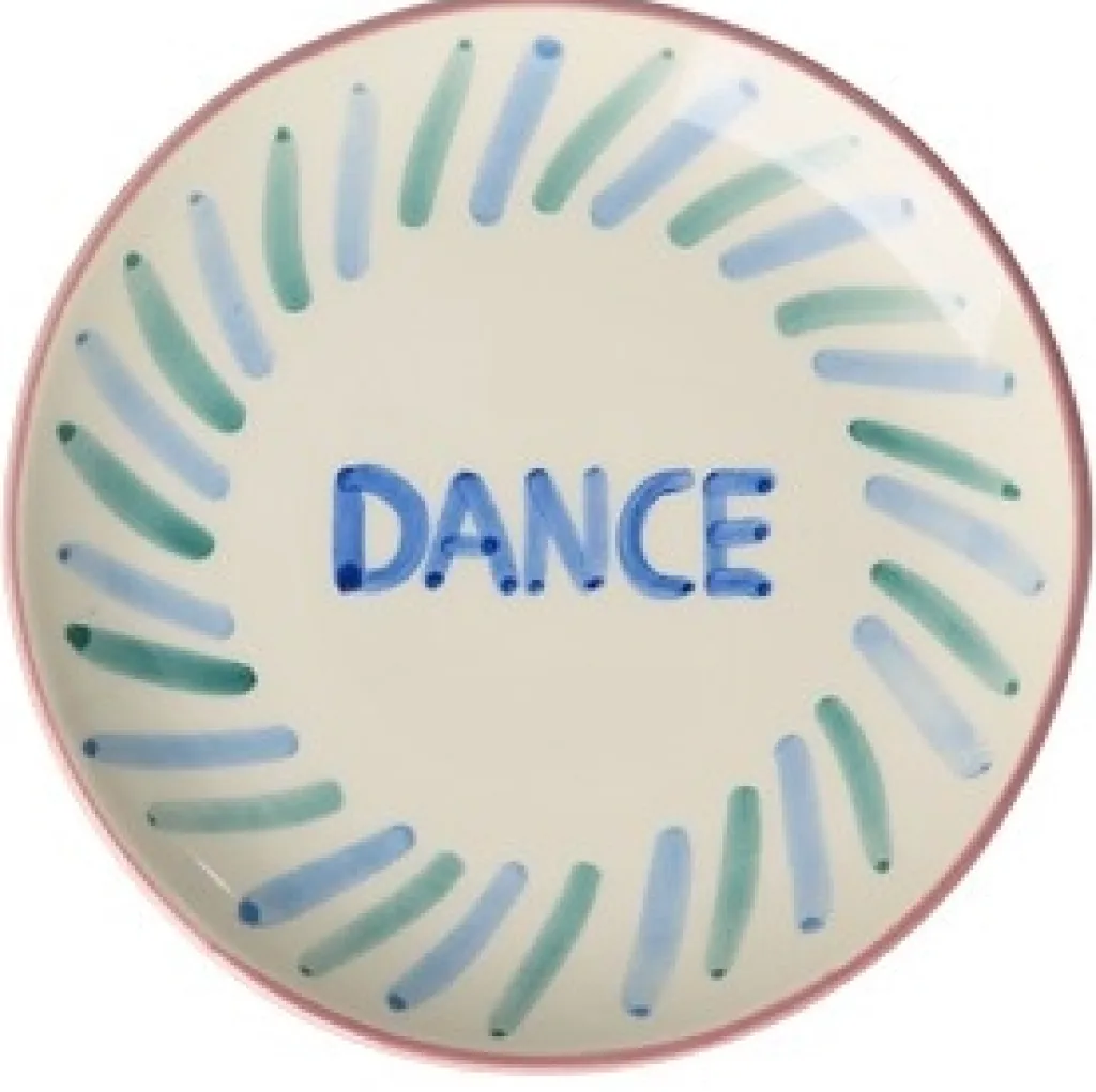 RICE Desserttallerkener > Hand-Painted Tallerken 15 cm,