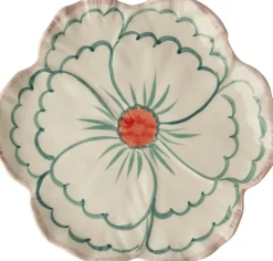 RICE Desserttallerkener > Hand-Painted Tallerken 19,5 cm,