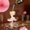 Outlet Heart Champagneglas 15,5 cl, Rød Champagneglas|Champagneglas