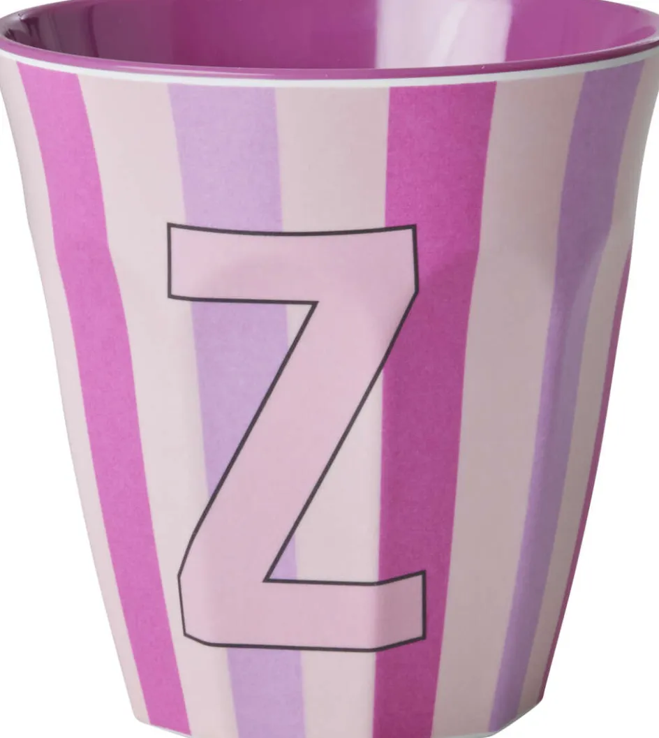 Clearance RICE KIDS Alfabetkop Kop 25 cl, Z - Pink