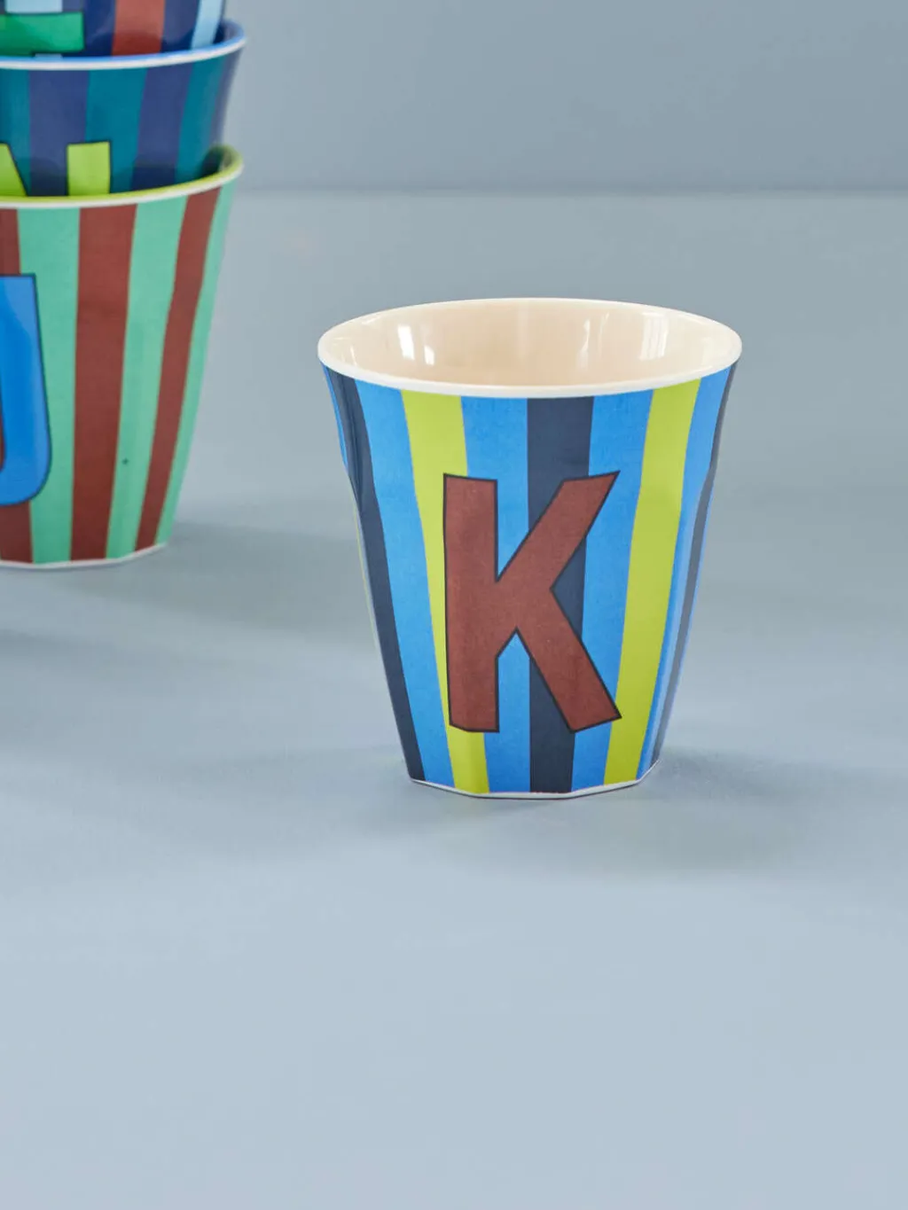 RICE KIDS Kopper > Alfabetkop Stripes Kop 25 cl,