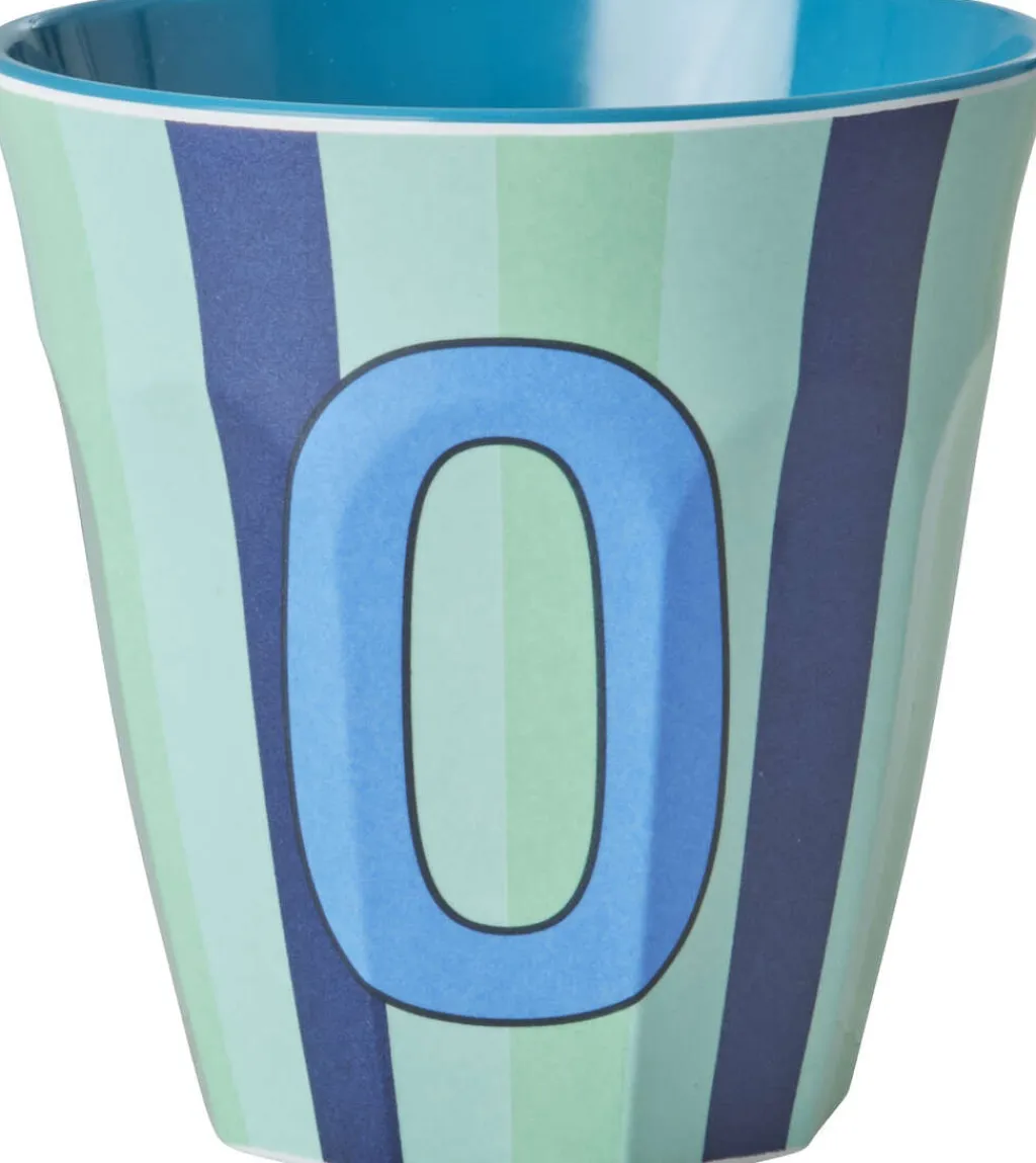 RICE KIDS Kopper > Alfabetkop Stripes Kop 25 cl,