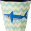 Clearance RICE KIDS Kop 25 cl, Shark