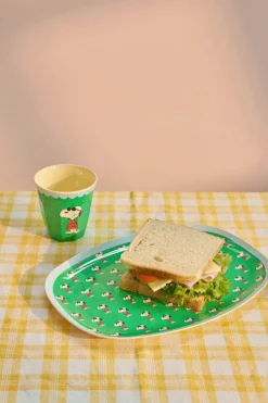 RICE KIDS Kop 25 cl, Snoopy/Grøn