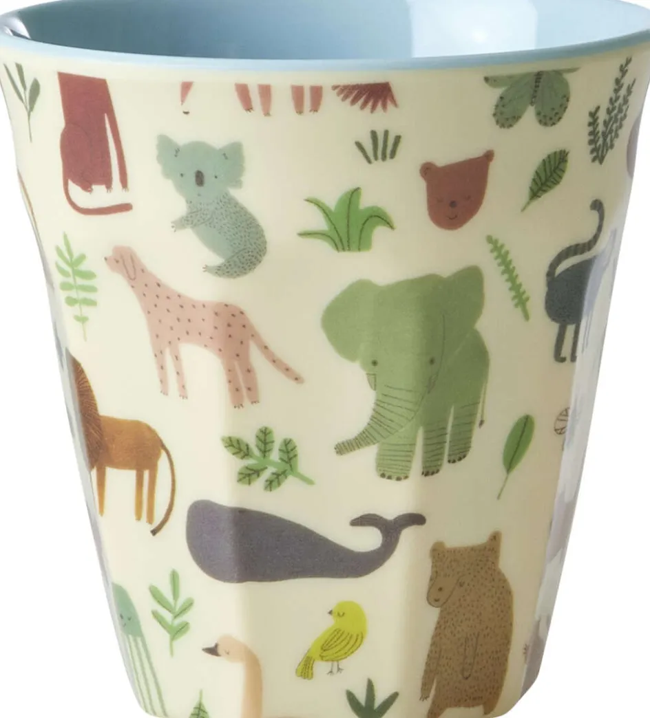 Online RICE KIDS Kop 16 cl, Sweet Jungle/Lyseblå