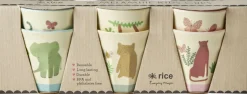 New RICE KIDS Kop 6 stk. 16 cl, Sweet Jungle/Creme