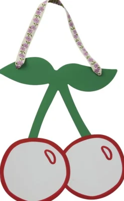Outlet RICE KIDS Spejl 28 cm,Cherry/ Rød