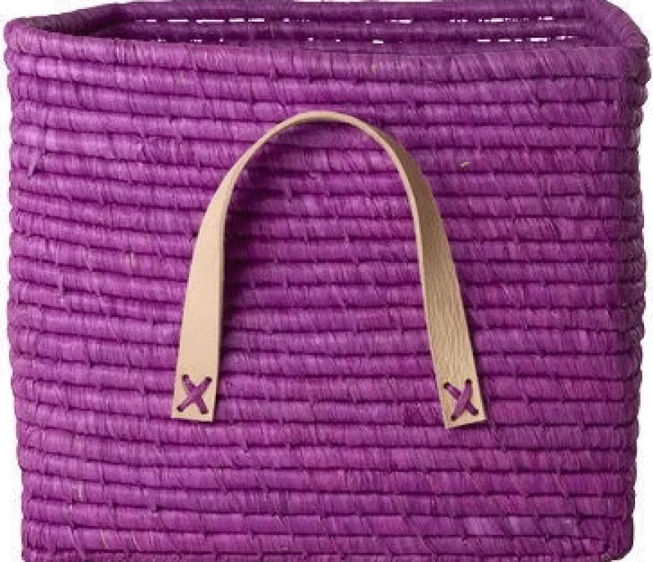 Sale RICE Kurv H25 cm, Lilla