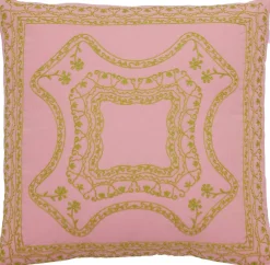 RICE Soveværelse|Puder Og Betræk > Pude 50x50 cm, Rosa/Grøn