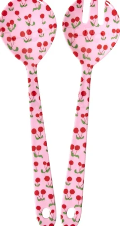 RICE Serveringsbestik > Salatbestik 29 cm, Cherry Love