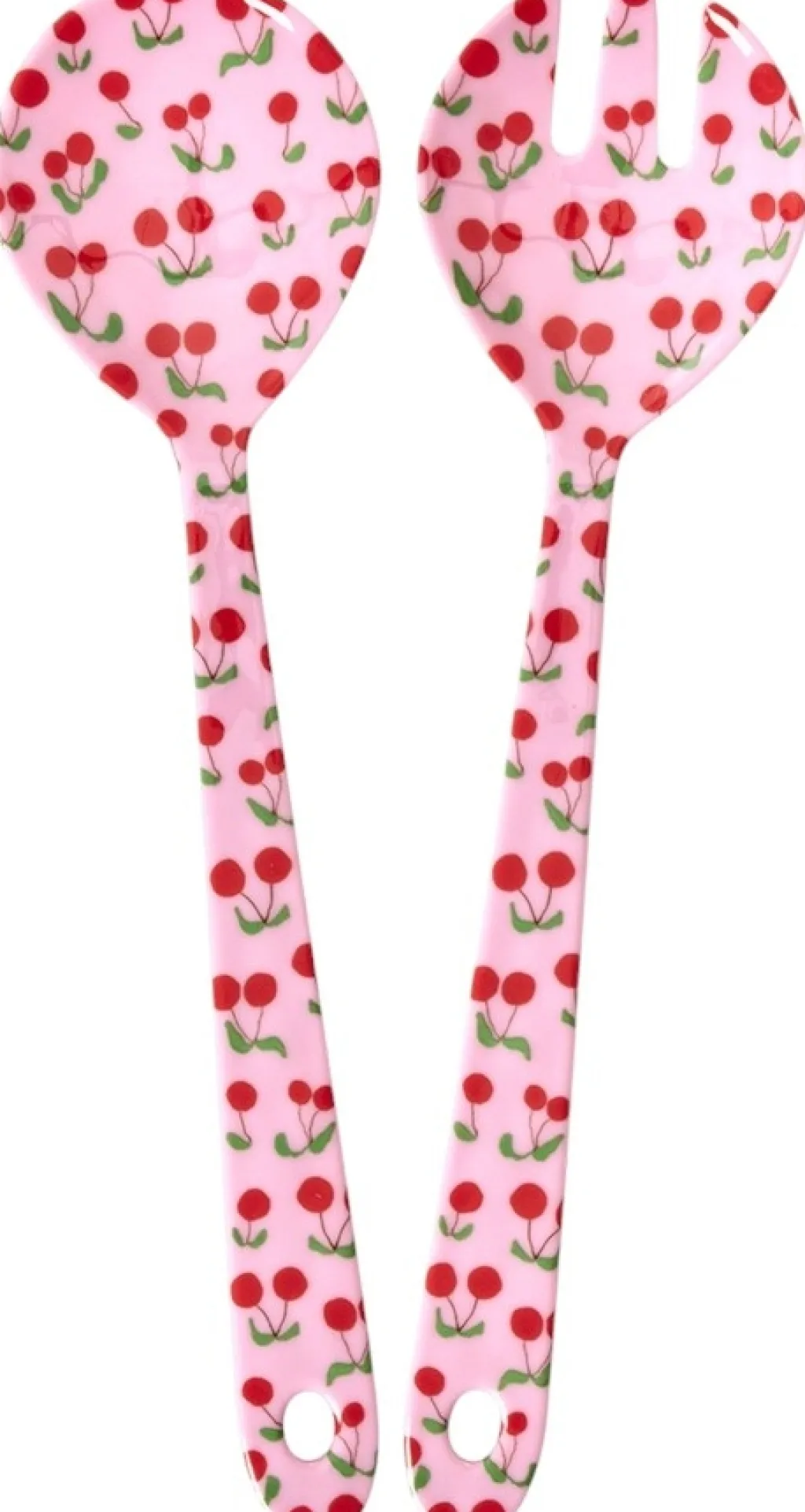 RICE Serveringsbestik > Salatbestik 29 cm, Cherry Love