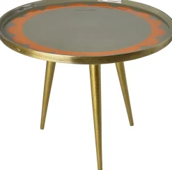 Outlet RICE Sidebord H38 cm, Mørk Sand