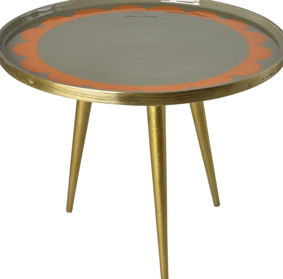 Outlet RICE Sidebord H38 cm, Mørk Sand