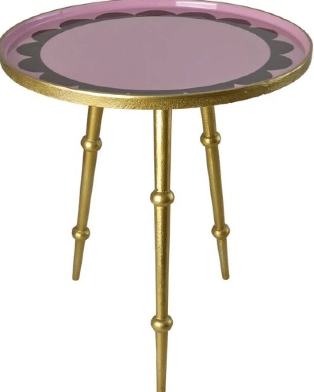 Hot Sidebord H51 cm, Pink Borde