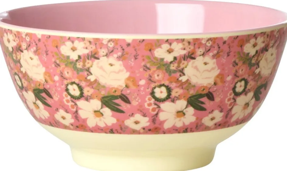 Clearance RICE Skål , Allison Flower
