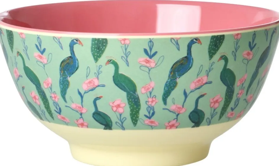 Sale RICE Skål , Peacock Power
