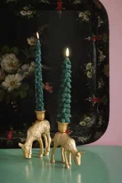 RICE Julelys > Lysestage H, Guld