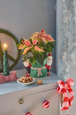 Discount Urtepotte Julemand H18 cm, Grøn Urtepotter Og Krukker