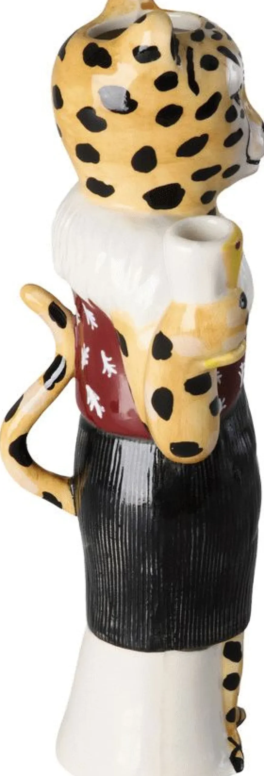 Best RICE Vase H26,5 cm, Nathalie Lété/Leopard