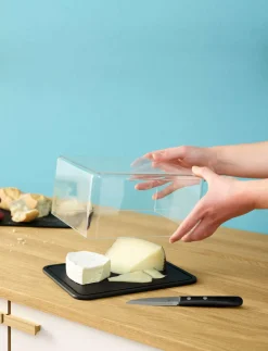 Online CONTAIN-IT Osteboks 23,5 cm, Sort Opbevaring Til Køkkenet|Madopbevaring