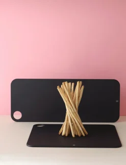RIG-TIG Serveringsbrætter|Skærebrætter Og Serveringsbrætter > CUT-IT Tapas Serveringsbræt 18,7x47 cm, Sort