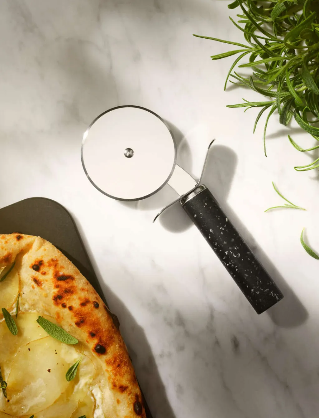 New REDO Pizzaskærer, Sort Pizza Og Pasta