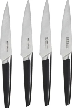 Best Risvig Design Acutus Steakknive 4 stk, Rustfri Stål