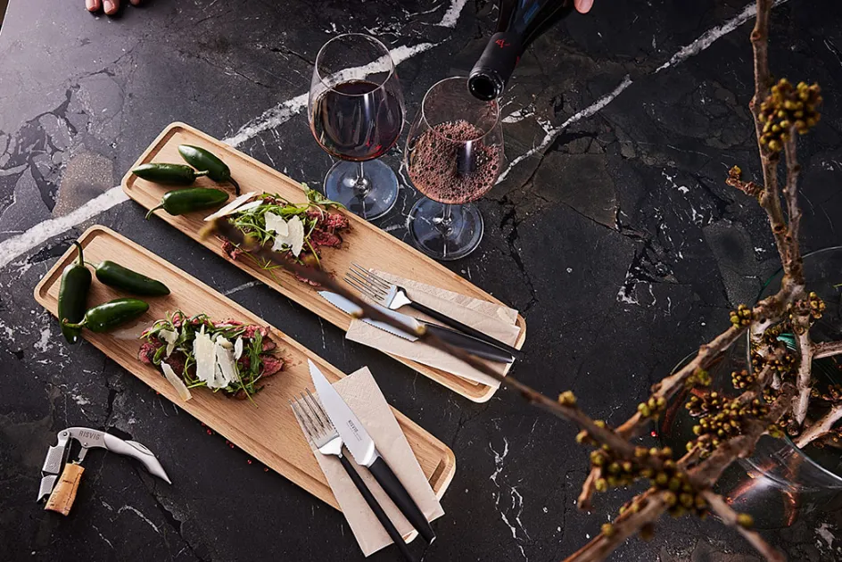 Best Risvig Design Acutus Steakknive 4 stk, Rustfri Stål
