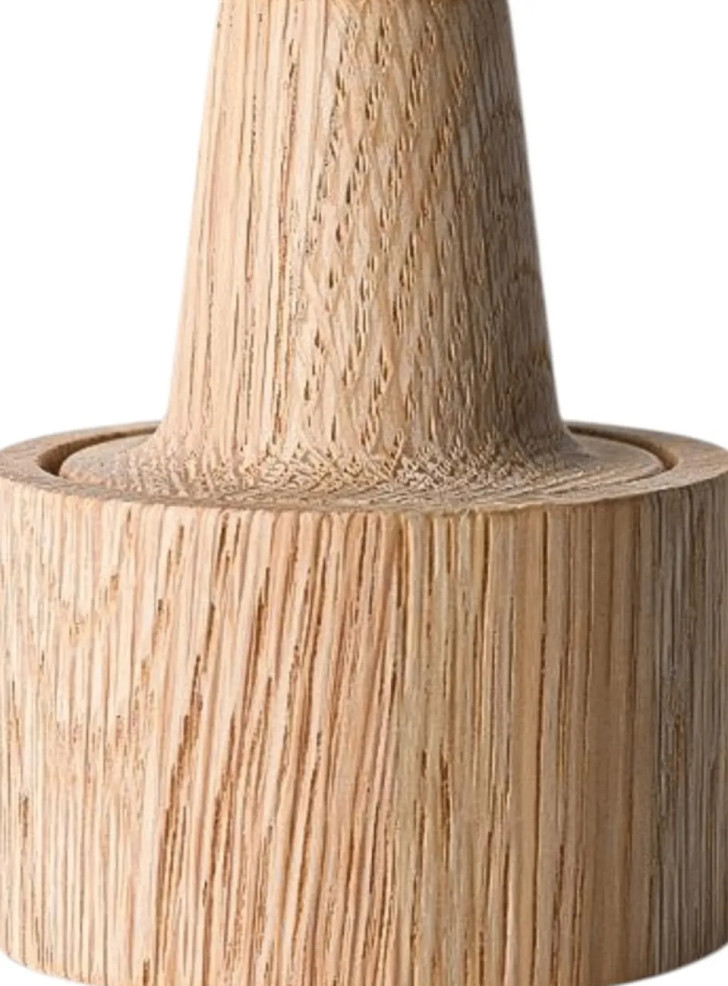 Rivsalt Salt Og Peber|Salt Og Peber > Crush Minikværn H6,6 cm, Rustfrit Stål/Egetræ