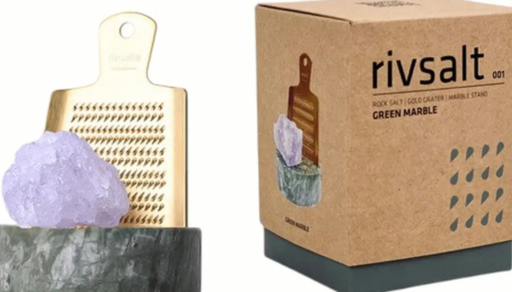 Rivsalt Salt Og Peber|Salt Og Peber > Saltsten m. Rivjern 40 g,