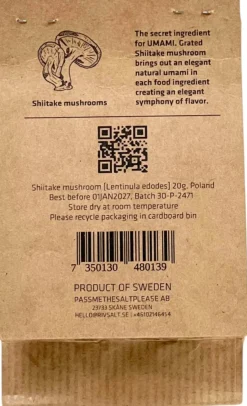 Discount Umami Shiitake-svampe Refill 20 g Salt Og Peber|Salt Og Peber
