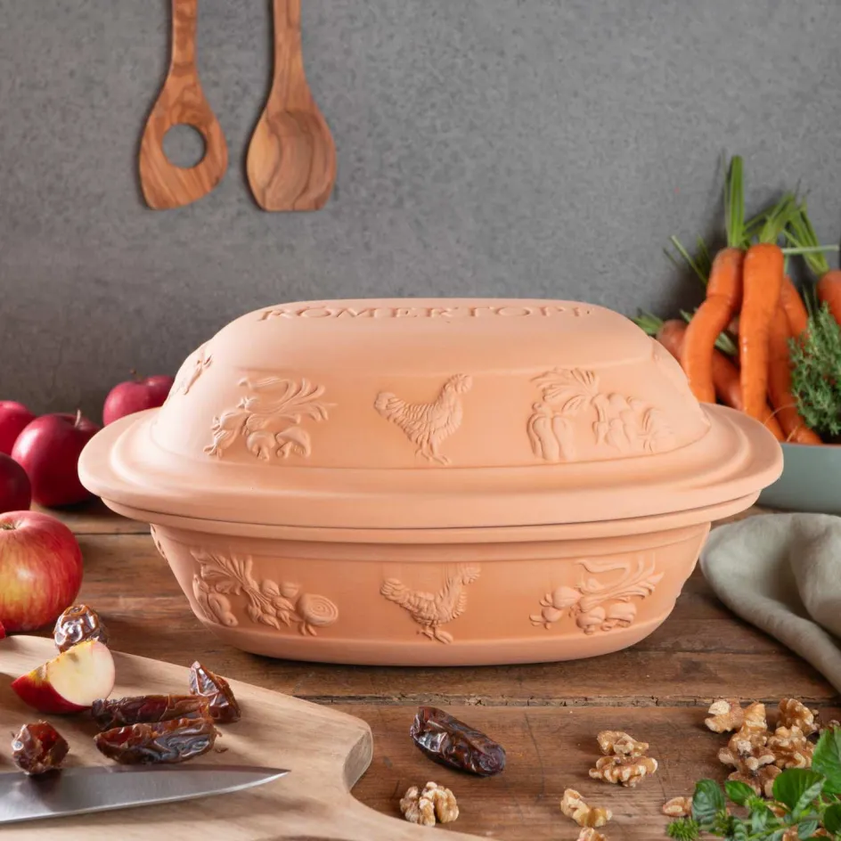 New Römertopf Rustico Stegeso , Terracotta
