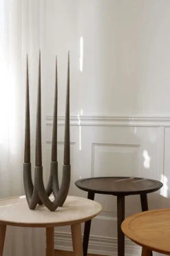 Ro Collection Borde > Dodona Sofabord Ø46 cm, Sæbebehandlet Eg