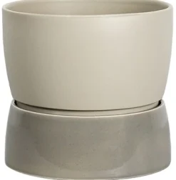 Ro Collection Stue|Urtepotter Og Krukker > Two Tone Urtepotteskjuler H, Dune Grey
