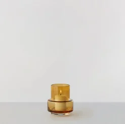 Ro Collection Bloklysestager > Hurricane Bloklysestage no. 25 H, Amber
