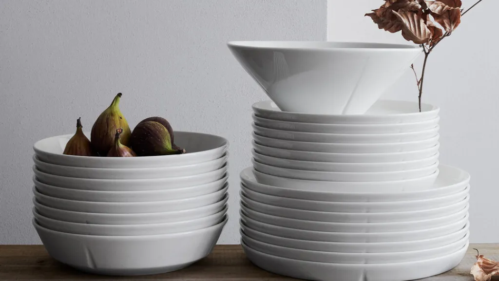 Discount Grand Cru Essentials Skål 4 stk. 21 cm, Hvid Skåle|Spisestue